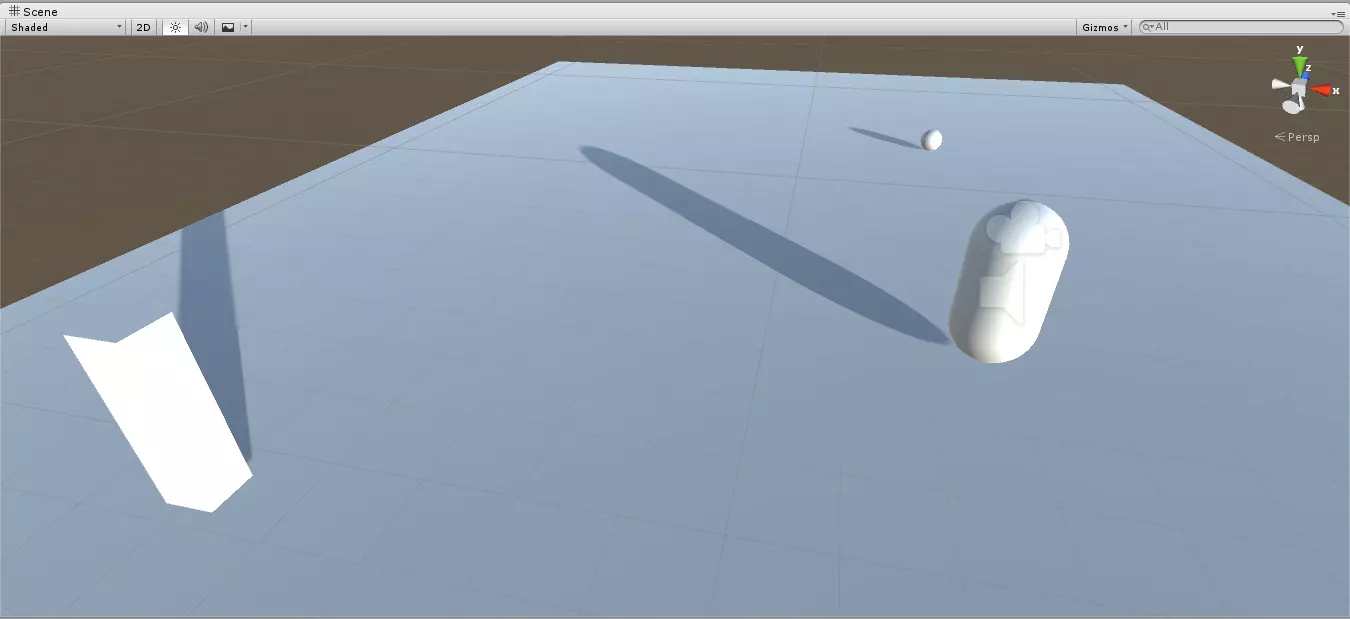 Сцена в Unity 5
