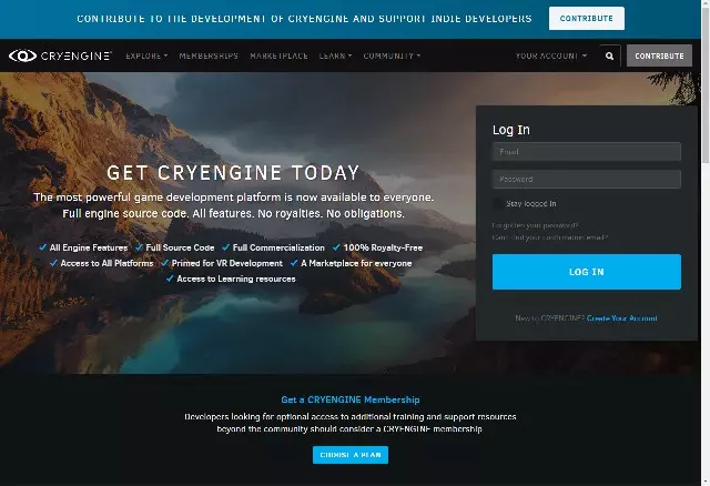 Как скачать и установить игровой движок CryEngine 5