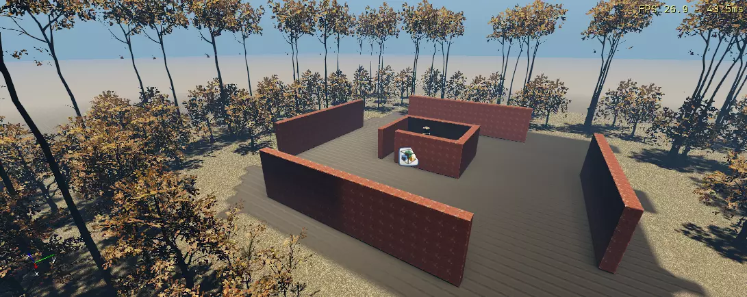 добавление текстур и растительности