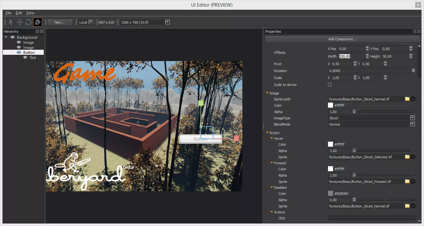 новая кнопка